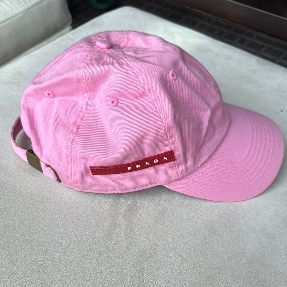 Prada Pink Baseball Cap